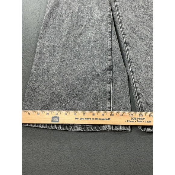 Levi's 94 Baggy Wide Leg Jeans Womens 28 Gray Acid Wash High Rise Denim 90s - Picture 4 of 13